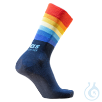 ATLAS Rainbow Workwear Sock - Gr. 39-41, colourful Best dressed am...